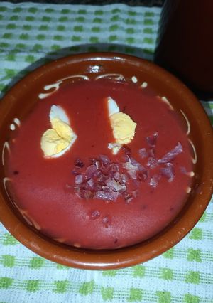 A picture of Plum Gazpacho.