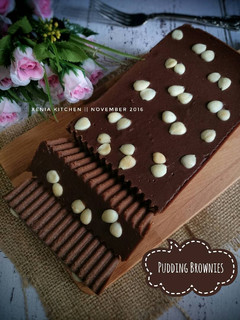 Foto resep Pudding Brownies 🍫