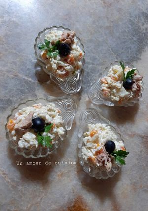 Une photo de Salade de riz au thon 🍴