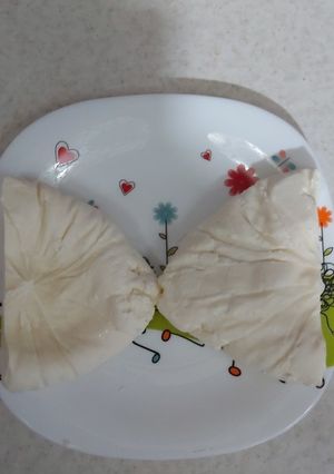 عکسی از دستور پنیر خانگی