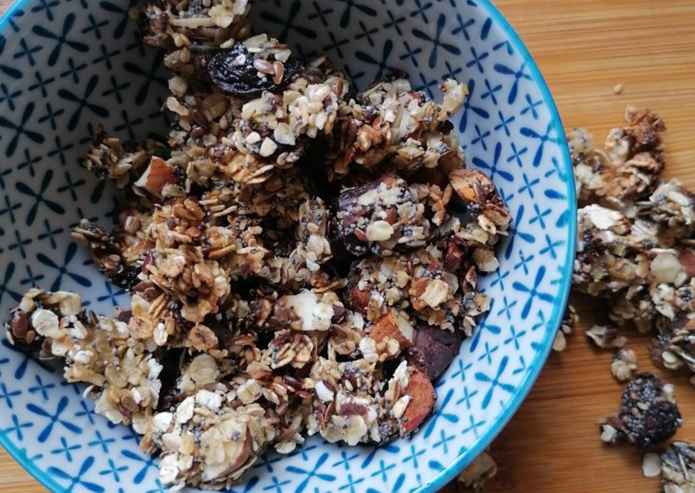 Granola amande chocolat