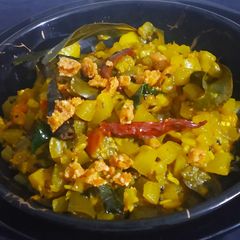 A picture of Lauki ki Sabji.