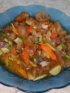Foto resep Tumis kikil mercon
