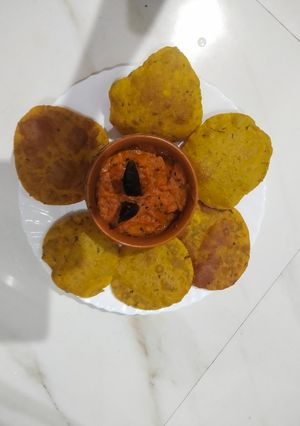 तीखी खट्टी चटपटी मसालेदार मसाला पूरी (Teekhi khatti chatpati masaledar masala puri recipe in Hindi) रेसिपी मुख्य फोटो