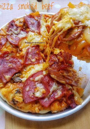Foto resep Pizza (smoked beef)