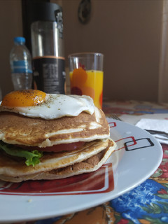 Φωτογραφία της συνταγής Υγιεινά αλμυρά pancakes