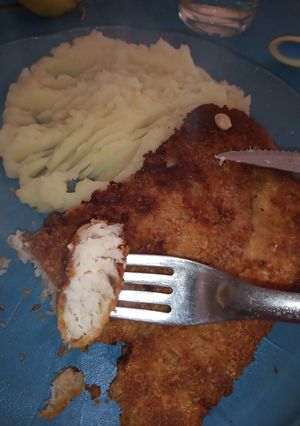 Una foto de Milanesas de pescado