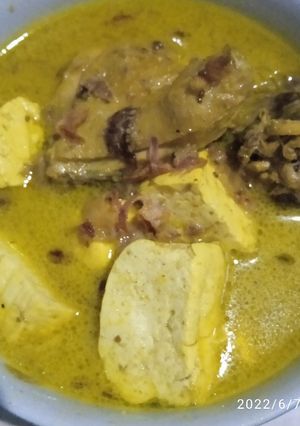 Foto resep Gulai Ayam Tahu MPASI