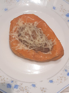 Une photo de Patate douce farcie