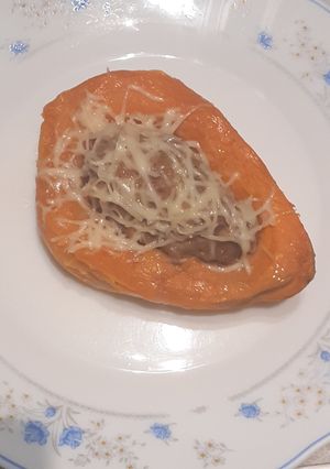 Une photo de Patate douce farcie