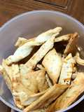Bizcochitos salados de queso (tipo cracker)