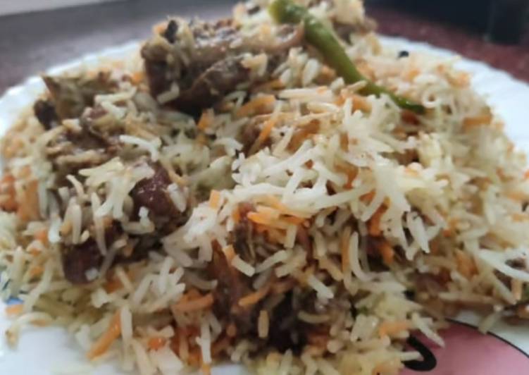 Recipe of Speedy Mutton Biryani