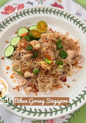 Gambar 👩‍🍳Bihun Goreng Singapore🇸🇬