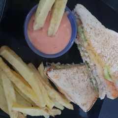 A picture of Club sandwiches !!!!.