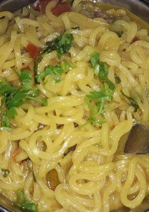 A picture of Spicy Maggi.