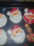 Galletitas Papá Noel de jengibre!!!🎅🤶