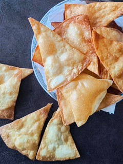 Una foto de Nachos caseros express
