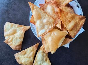 Una foto de Nachos caseros express