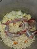 Colita de vaca a olla presión (o olla común)