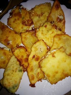 Une photo de Mini flatbread au fromage