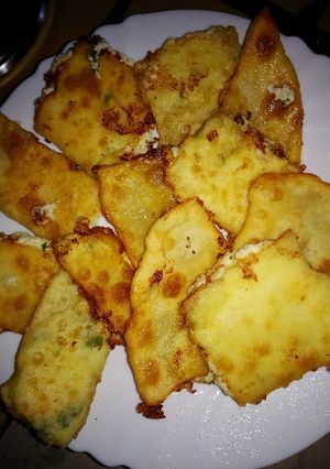 Une photo de Mini flatbread au fromage