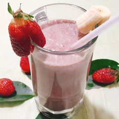 A picture of Weightloss Strawberry smoothie.