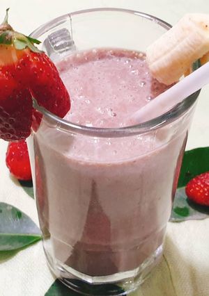 A picture of Weightloss Strawberry smoothie.