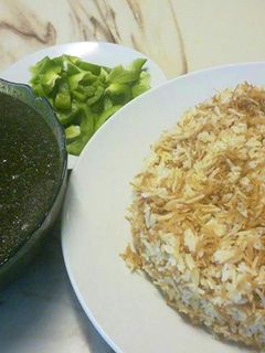 صورة لوصفة ملوخية (ملوكية)