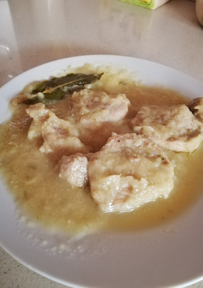 Una foto de Solomillo con salsa para chuparse los dedos!