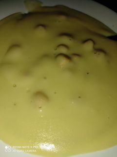 Una foto de Puré de calabacín