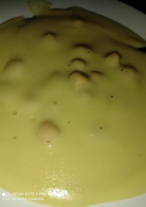 Una foto de Puré de calabacín