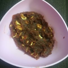 A picture of Dates halwa.