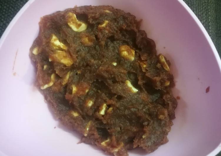 Recipe of Favorite Dates halwa