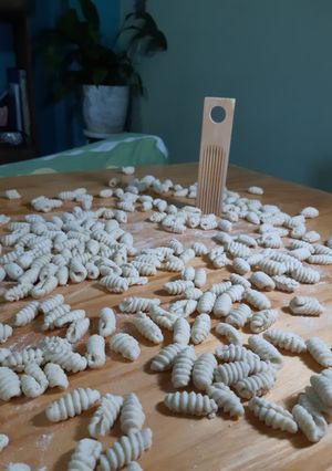 Una foto de Ñoquis de harina🥟