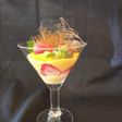 Crema pastelera en copas fácil y rápido