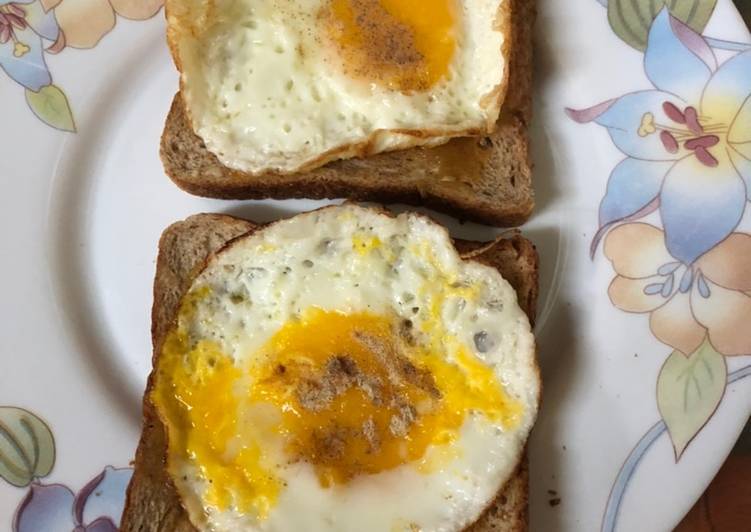 Resep Roti bakar telur Anti Gagal