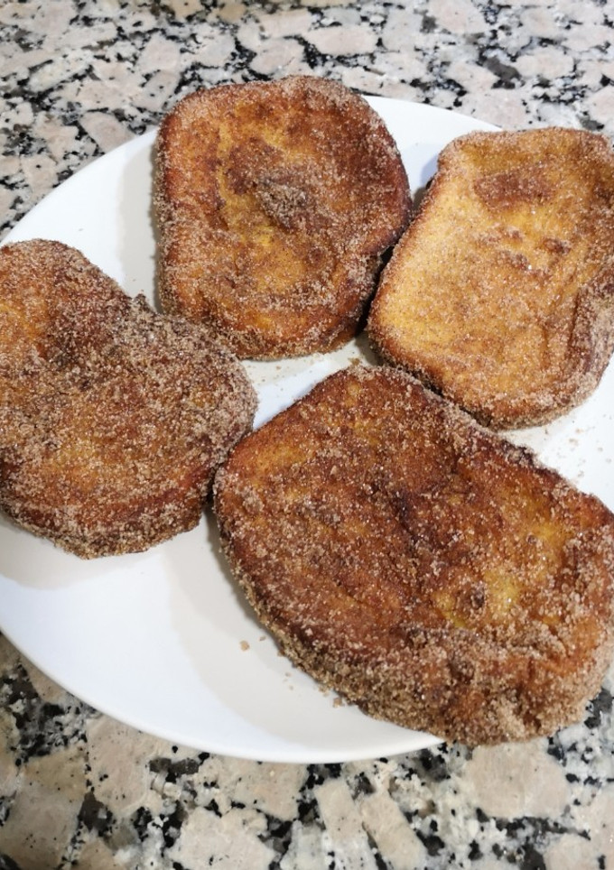 Una foto de Torrijas de natilla