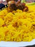 رز بنكهه شوربه الدجاج