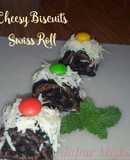 Cheesy Biscuits Swiss Roll