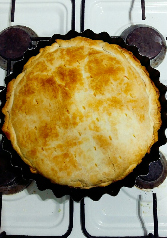 Una foto de Tarta de zapallo anco|Vegetariana
