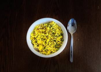 Easiest Way to Recipe Appetizing Poha  with an experimental secret