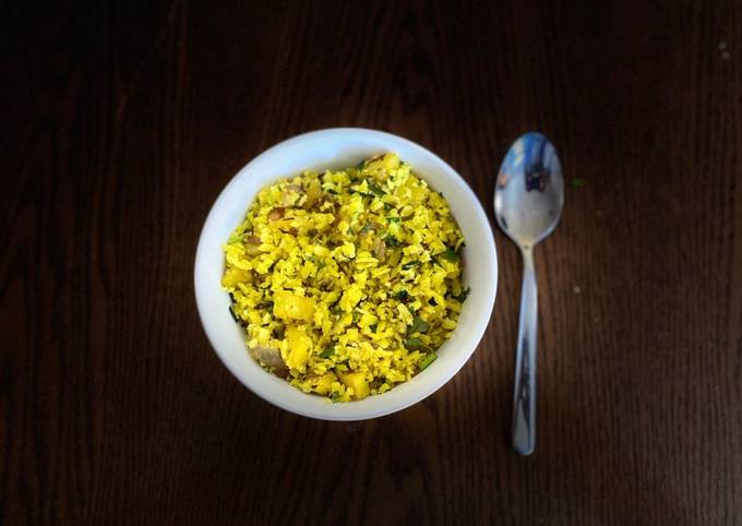 Poha - with an experimental secret