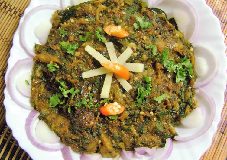 Palak Baingan Bharta