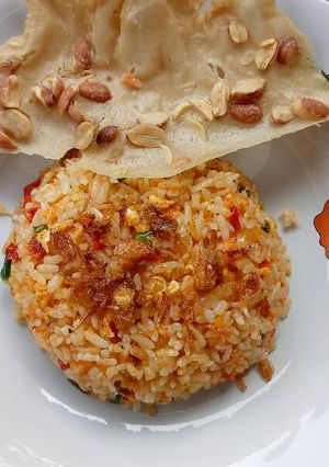 Foto resep Nasi goreng sederhana