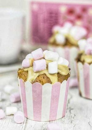Zdjęcie przepisu Muffinki z piankami.