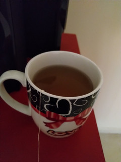 A picture of Saunf water / fennel water.