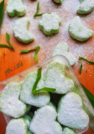 Foto resep Putri salju keju pandan