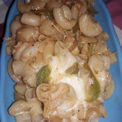 A picture of Cheese macaroni.