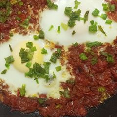A picture of Yummy Egg Shakshuka.