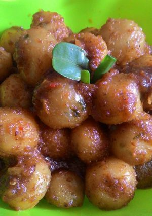 Foto resep Cilok bumbu kacang